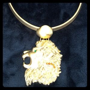 Bold statement necklace